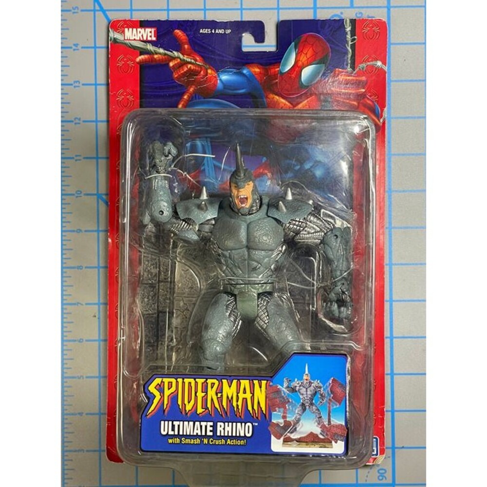 Marvel Spider-Man Classics Ultimate Rhino Smash n Crush Action Figure